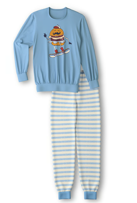 Calida Barnpyjamas Hamburger