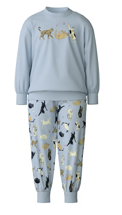 Calida Toddlers Barnpyjamas Cats