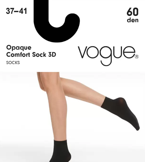 Vogue Opaque Comfort Sock 3D