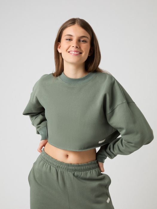Björn Borg Studio Oversized Cropped Sweatshirt