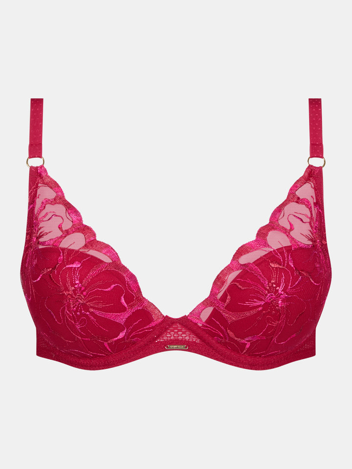 Chantelle Fleur Plunge t-shirt bra