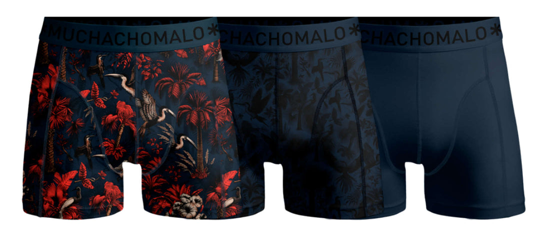 Muchachomalo Palm Birds 3-pack Boxer