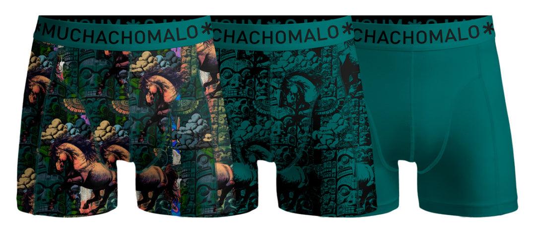Muchachomalo Totem Horse 3-pack Boxer