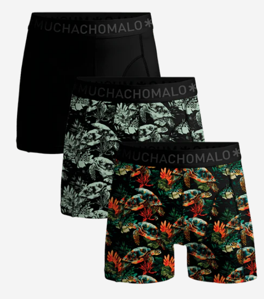 Muchachomalo Turtle 3-pack Boxer