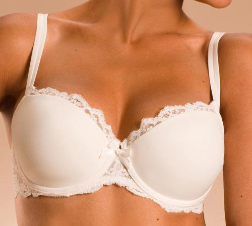 Chantelle - Rive Gauche Demi bra - Ivory - image 1