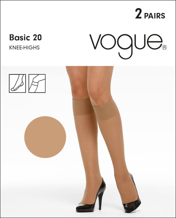 Vogue Basic Knee 2-pack - image 1