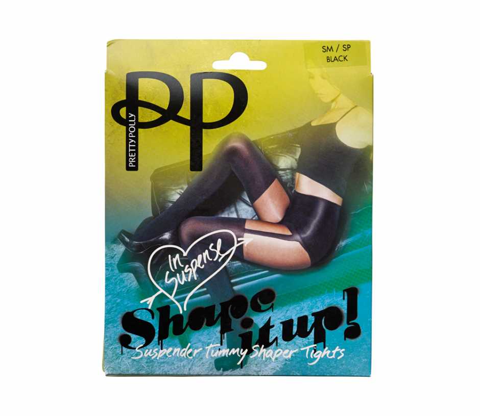 Pretty Polly Suspender shaper tights - image 1