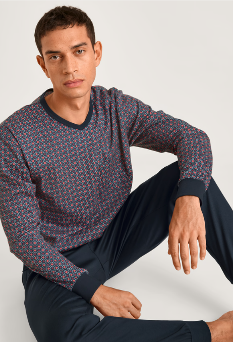 Calida Herrpyjamas Relax Streamline  - image 1