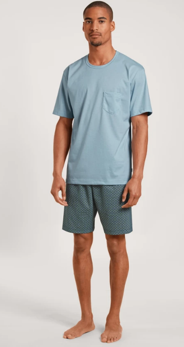 Calida Relax Imprint Pyjamas med shorts - image 1
