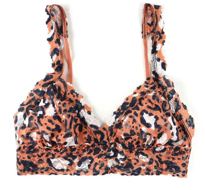 Hanky Panky Cheeky Cheetah Crossover Bralette - image 1