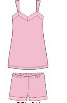 Damella Pyjamas med shorts - image 1
