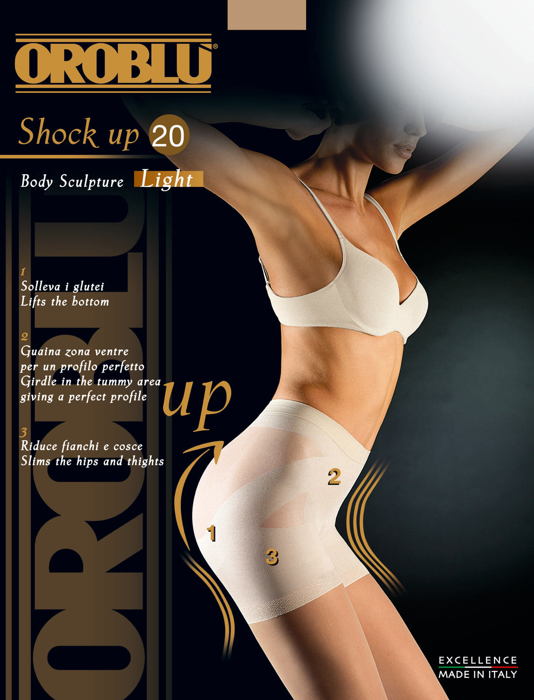 Oroblu- Shock up light 20 den - image 1