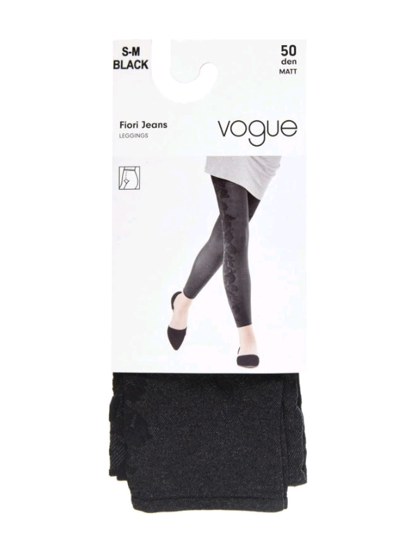 Vogue - Fiori Jeans Leggings - image 1