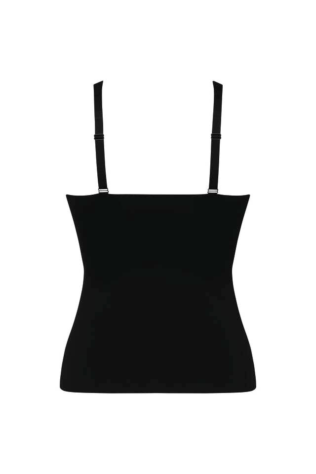 Anita Essential Linne med inbyggd bh Beige/Svart