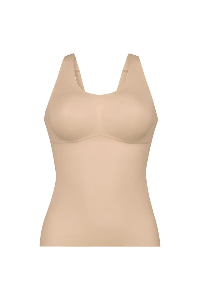 Anita Essential Linne med inbyggd bh Beige/Svart
