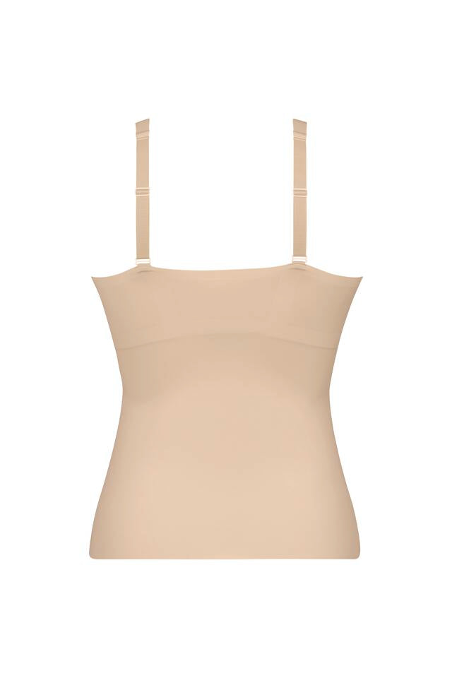 Anita Essential Linne med inbyggd bh Beige/Svart