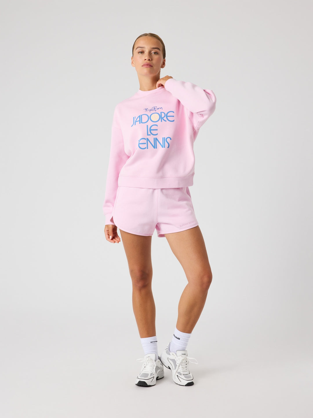Björn Borg Boyfriend Sweatshirt - Pink Lady