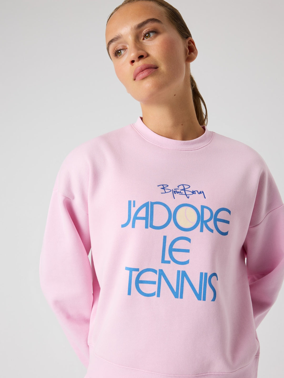 Björn Borg Boyfriend Sweatshirt - Pink Lady