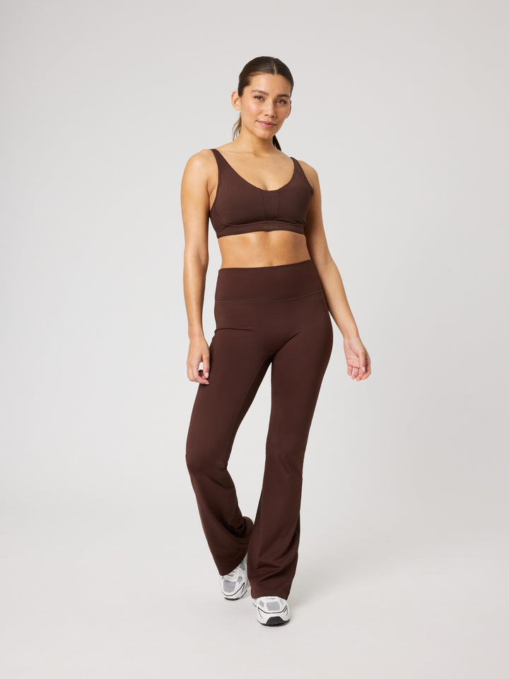 Björn Borg FLARE TIGHTS SHORT Brun