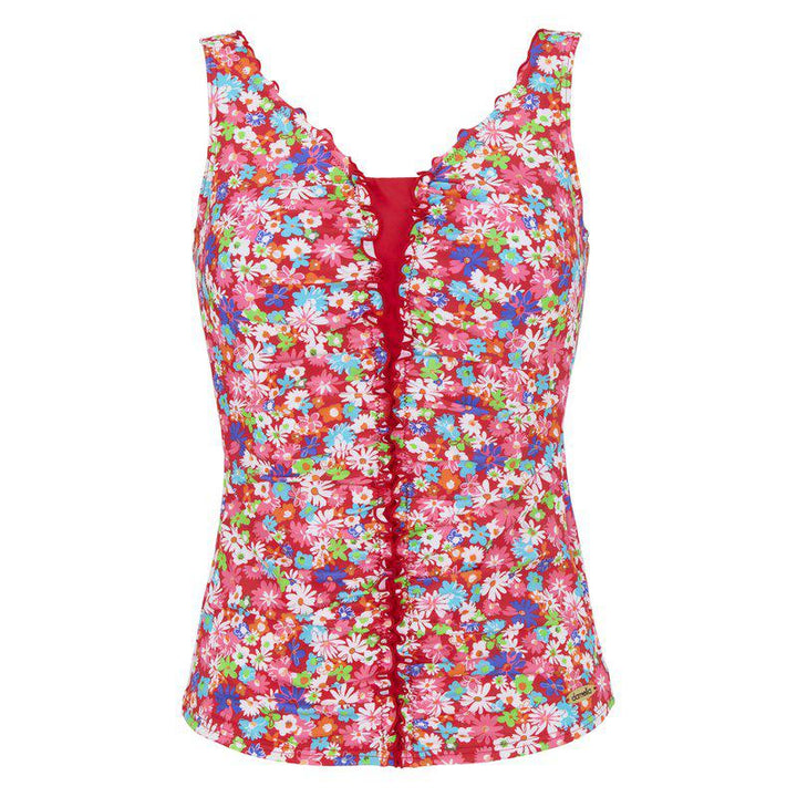 Damella Tankini Marisa Flowerbed Red