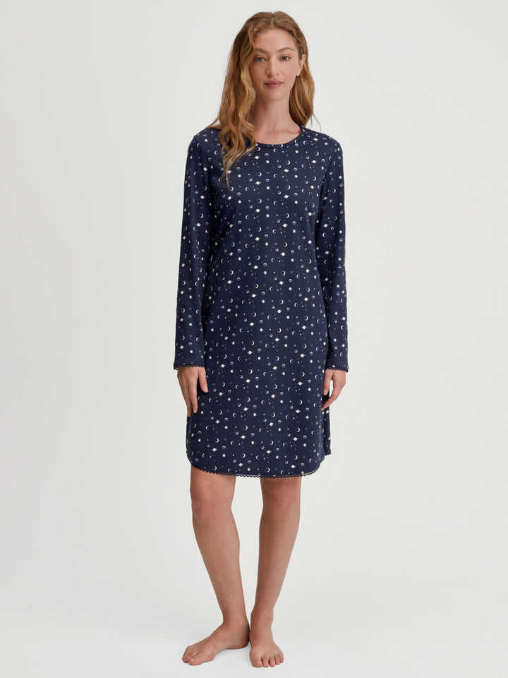 Calida Midnight Dreams Long Sleeve Nightdress