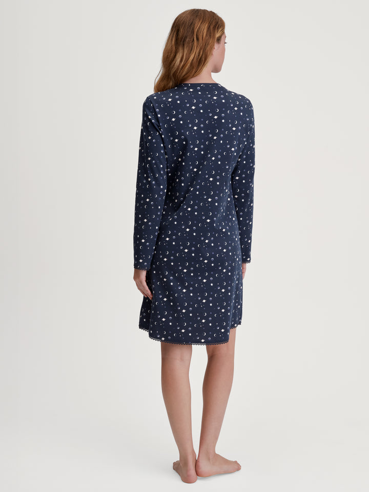 Calida Midnight Dreams Long Sleeve Nightdress