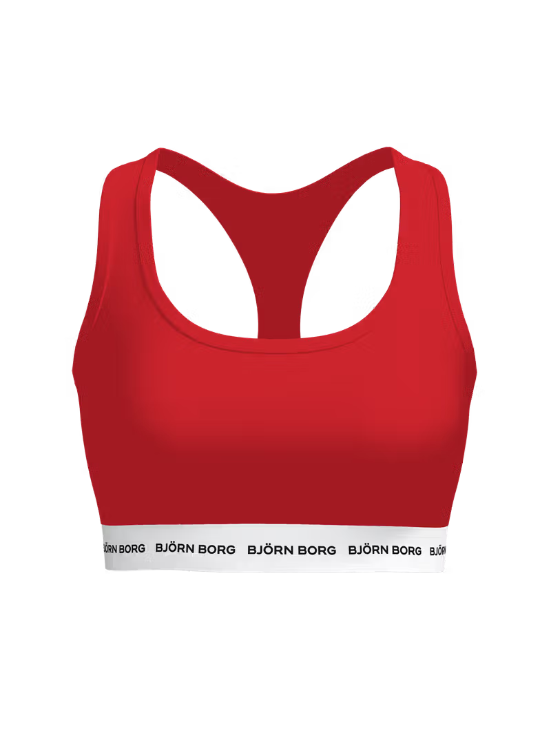 Björn Borg Logo Soft Top Röd