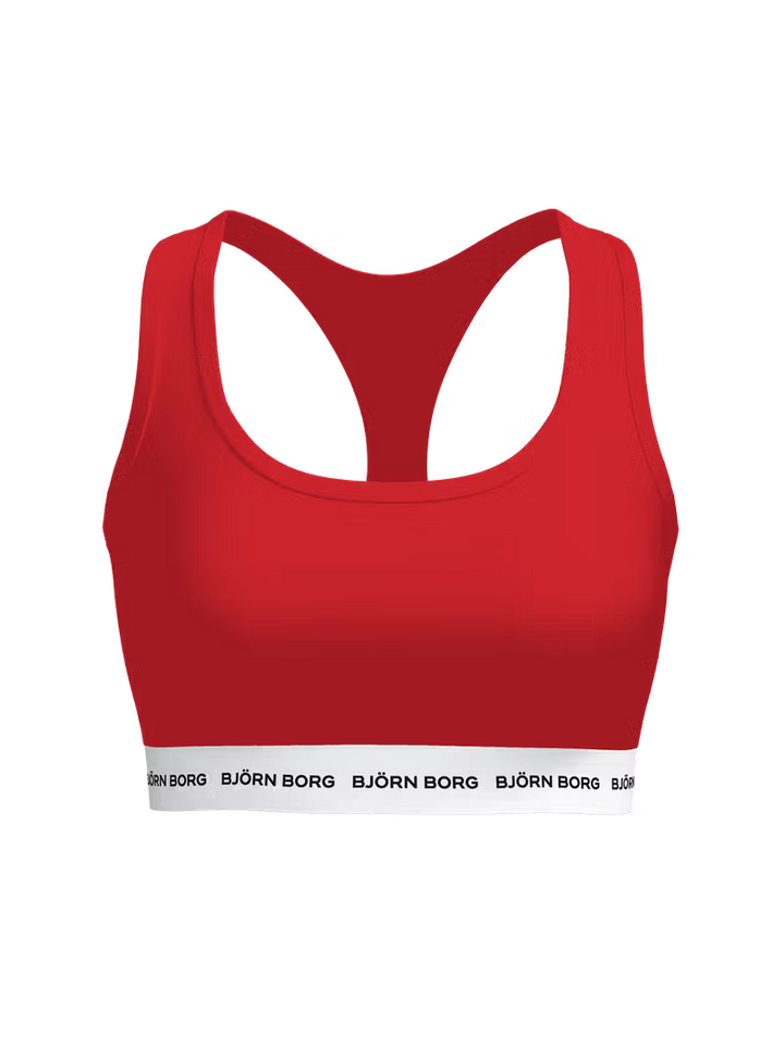 Björn Borg Logo Soft Top Röd