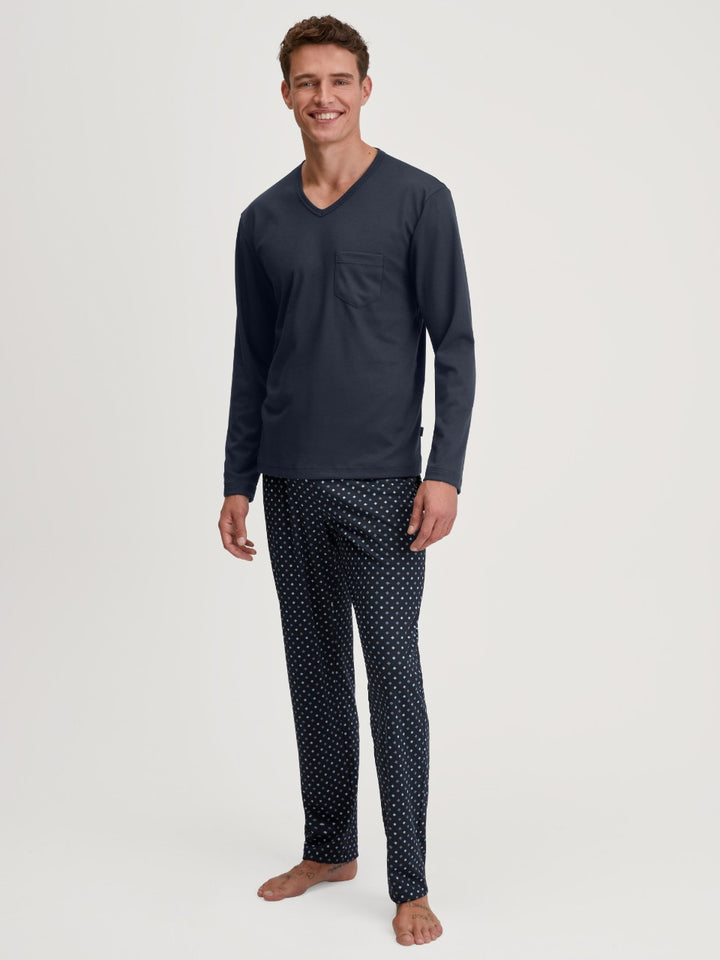 Calida Herrpyjamas Relax Streamline