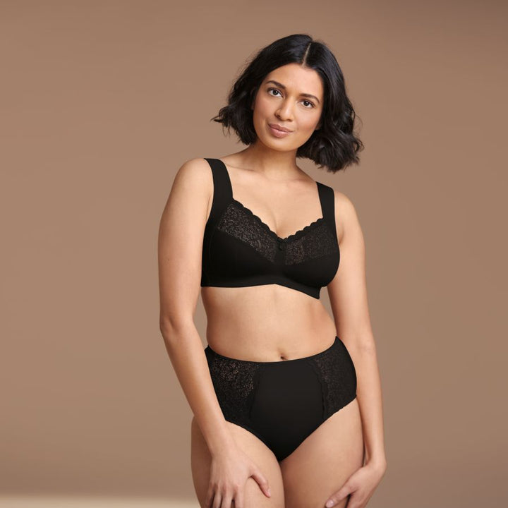 Anita Havanna Bh utan Bygel svart