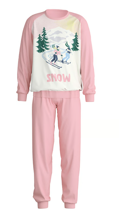 Calida Girls Pyjamas Kids Ski Resort