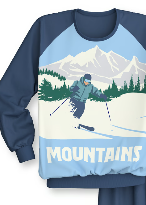 Calida Boys Pyjamas Kids Ski Resort