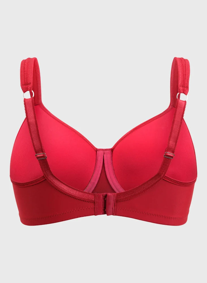 Swegmark Agnes Shape Wire Bra Padded Cups Röd