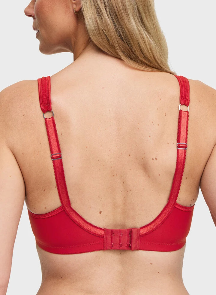 Swegmark Agnes Shape Wire Bra Padded Cups Röd