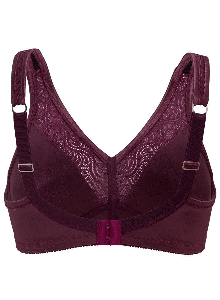 Swegmark Star bh utan bygel Plum