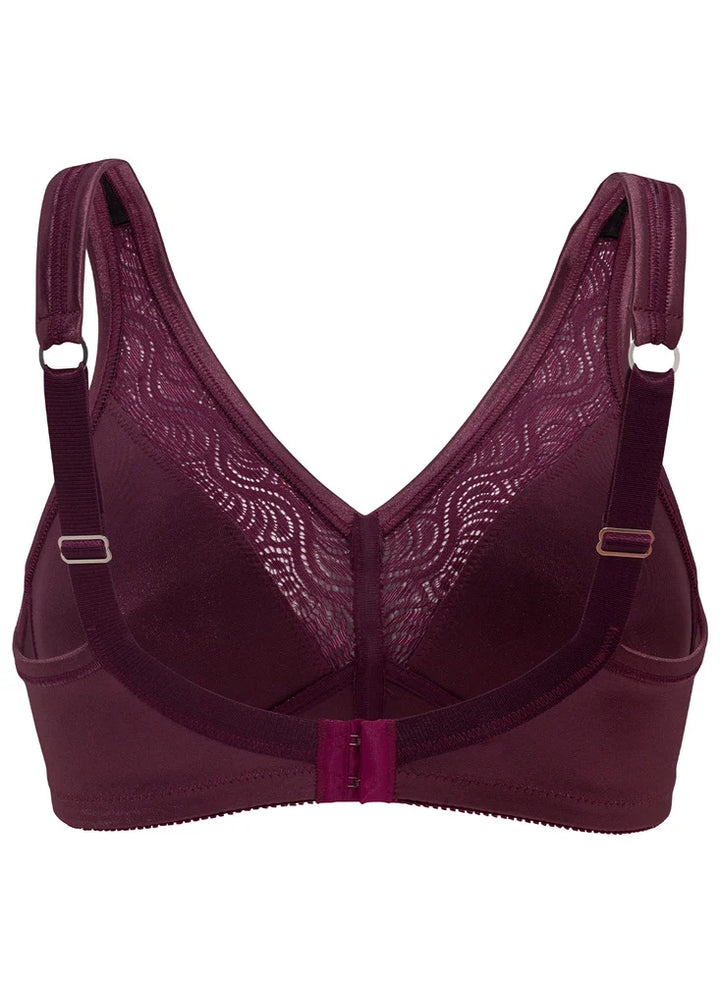 Swegmark Star bh utan bygel Plum