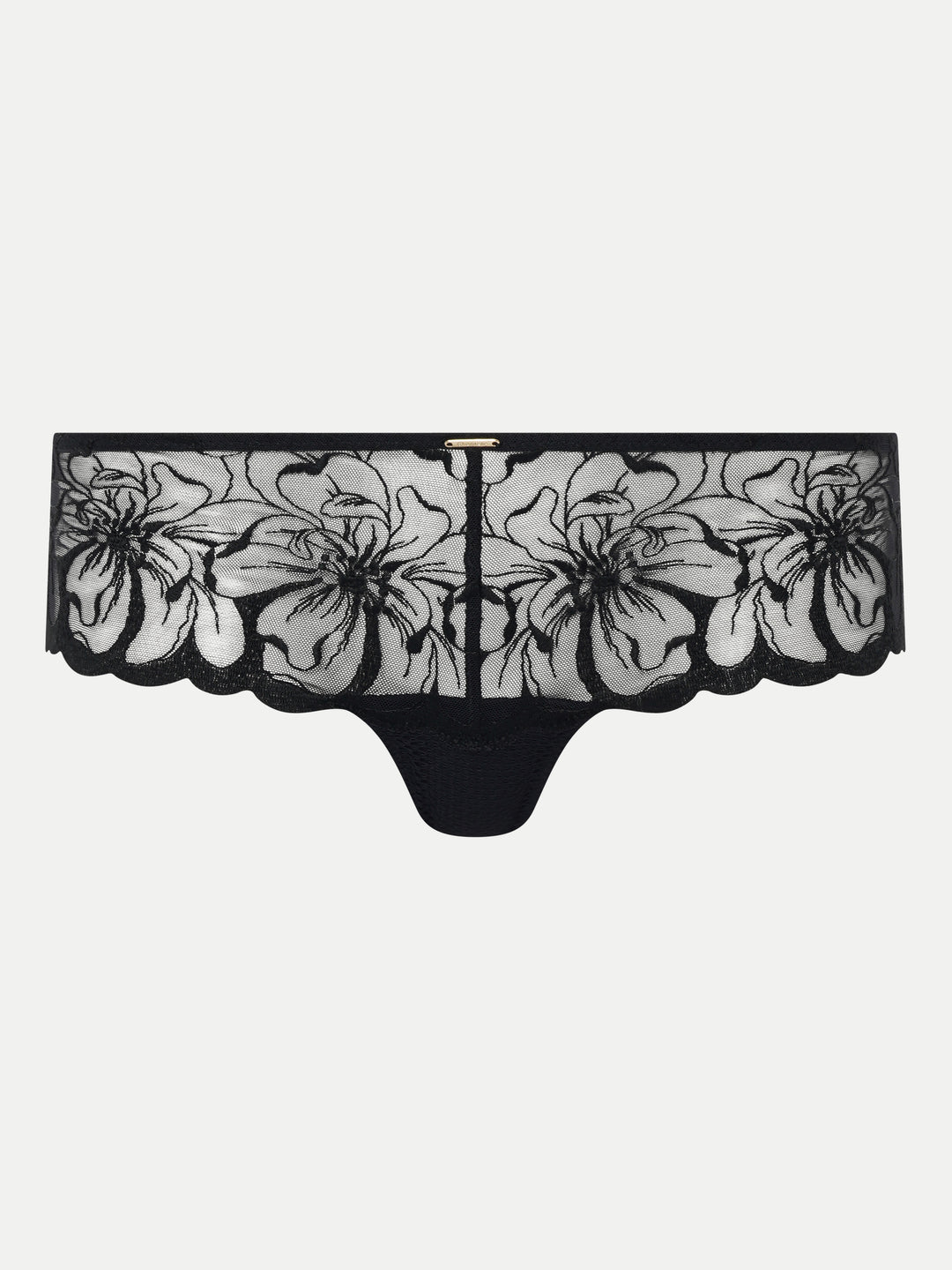 Chantelle Fleurs Shorty Trosa Svart