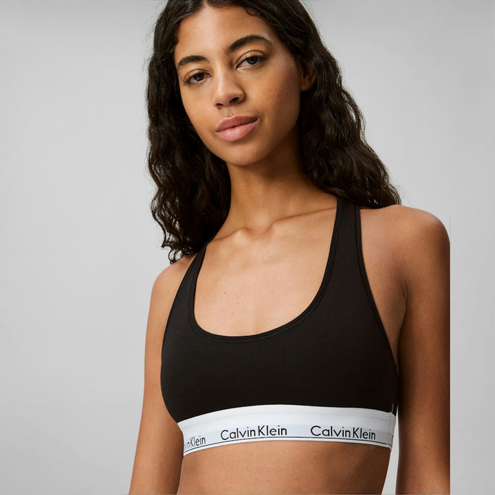 Calvin Klein Cotton top - Svart