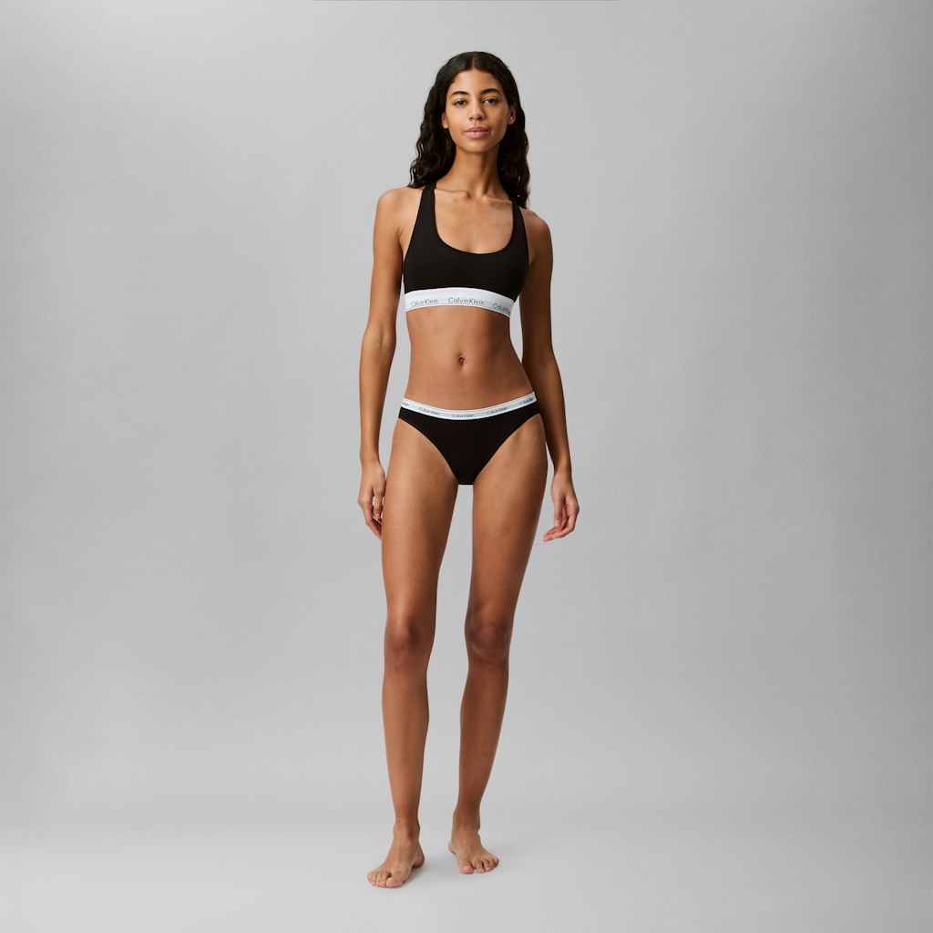 Calvin Klein Cotton top - Svart