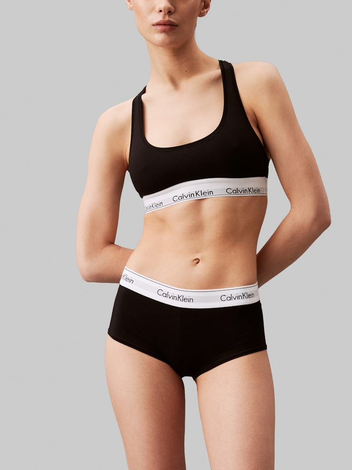 Calvin Klein trosa shorts cotton vit/grå/svart