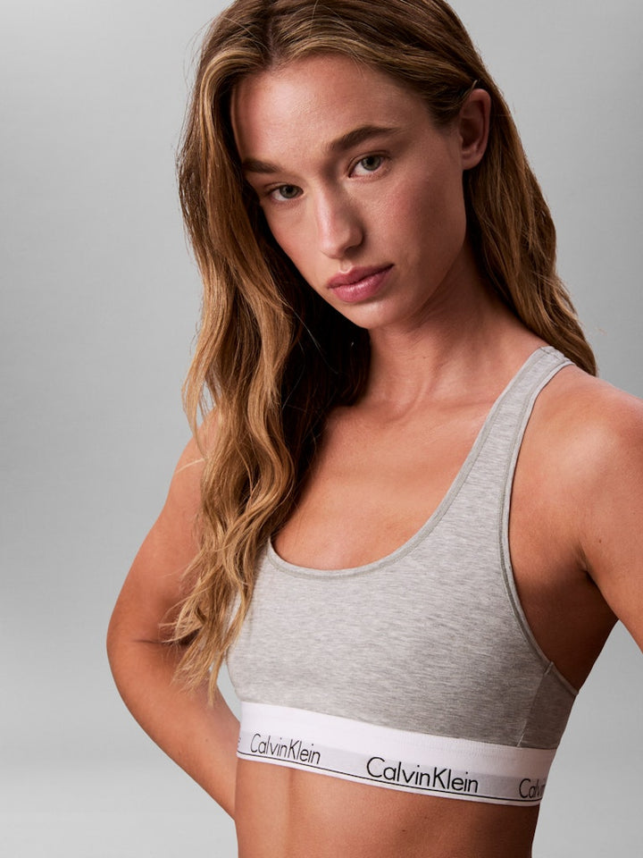 Calvin Klein Cotton Top - Grå