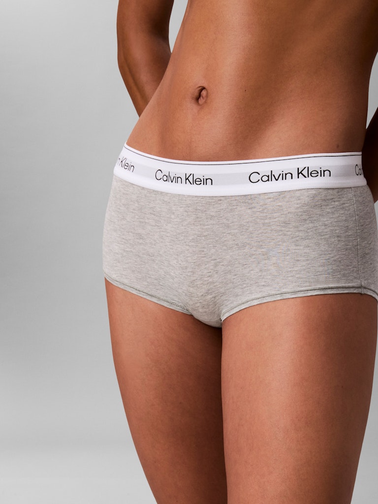 Calvin Klein trosa shorts cotton vit/grå/svart