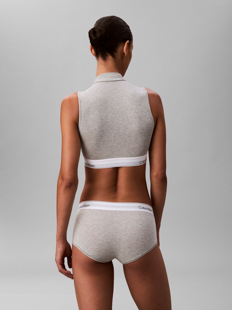 Calvin Klein trosa shorts cotton vit/grå/svart