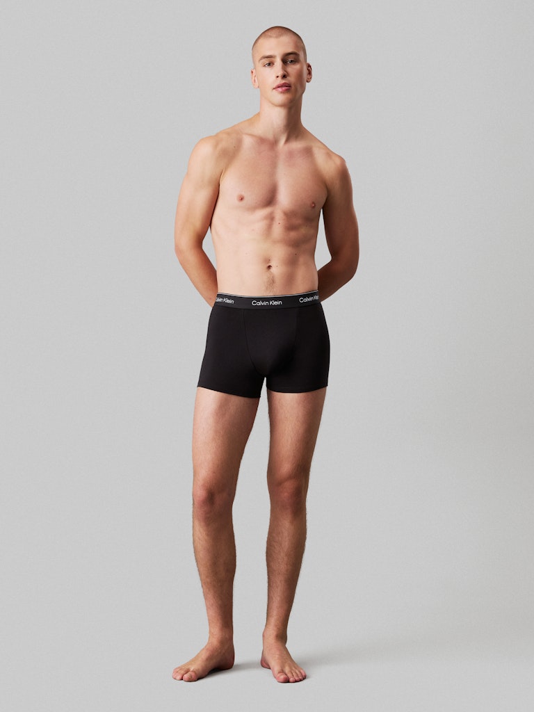 Calvin Klein RELAXED DART TRUNK 3-Pack Black