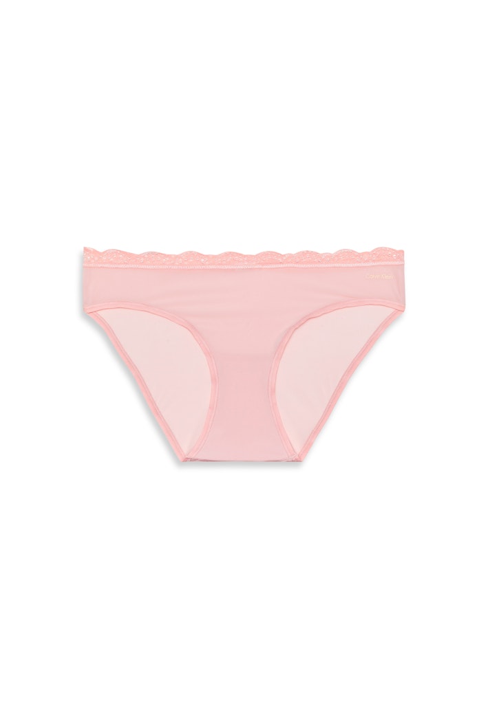 Calvin Klein Microfiber Stretch With Lace Trosa rosa