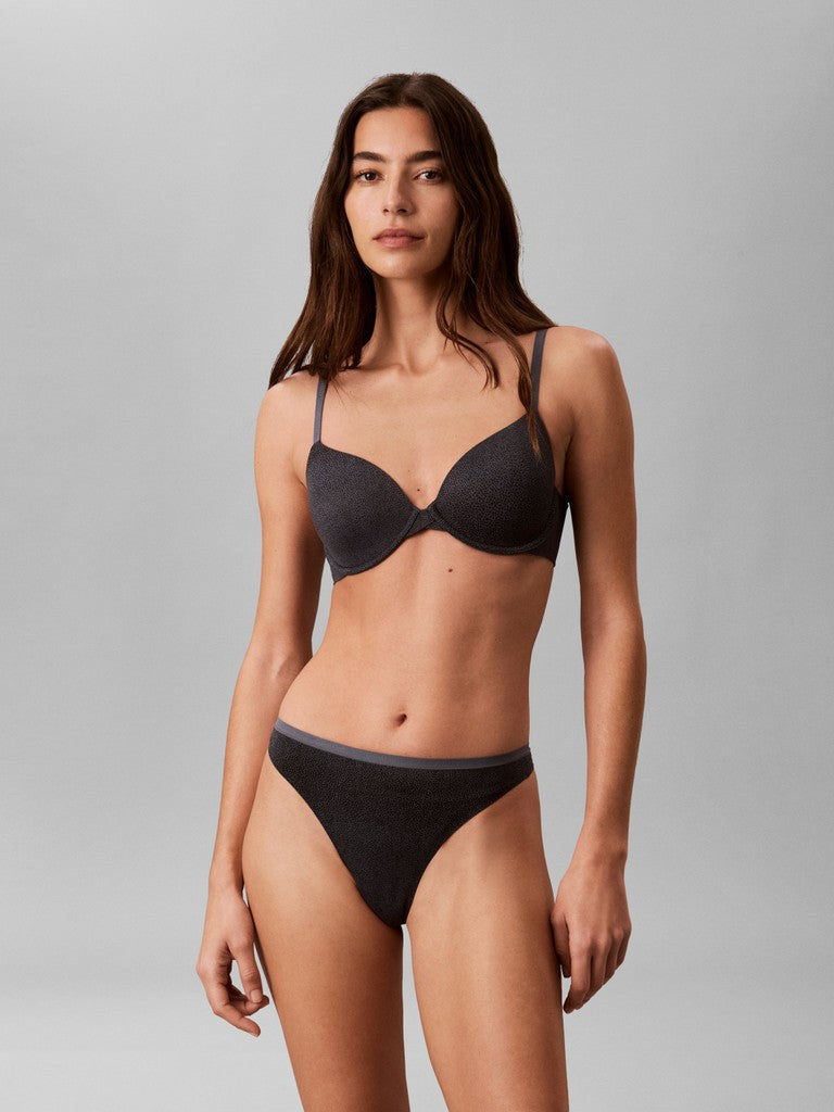 Calvin Klein THONG PERFECTLY FIT - Stingray