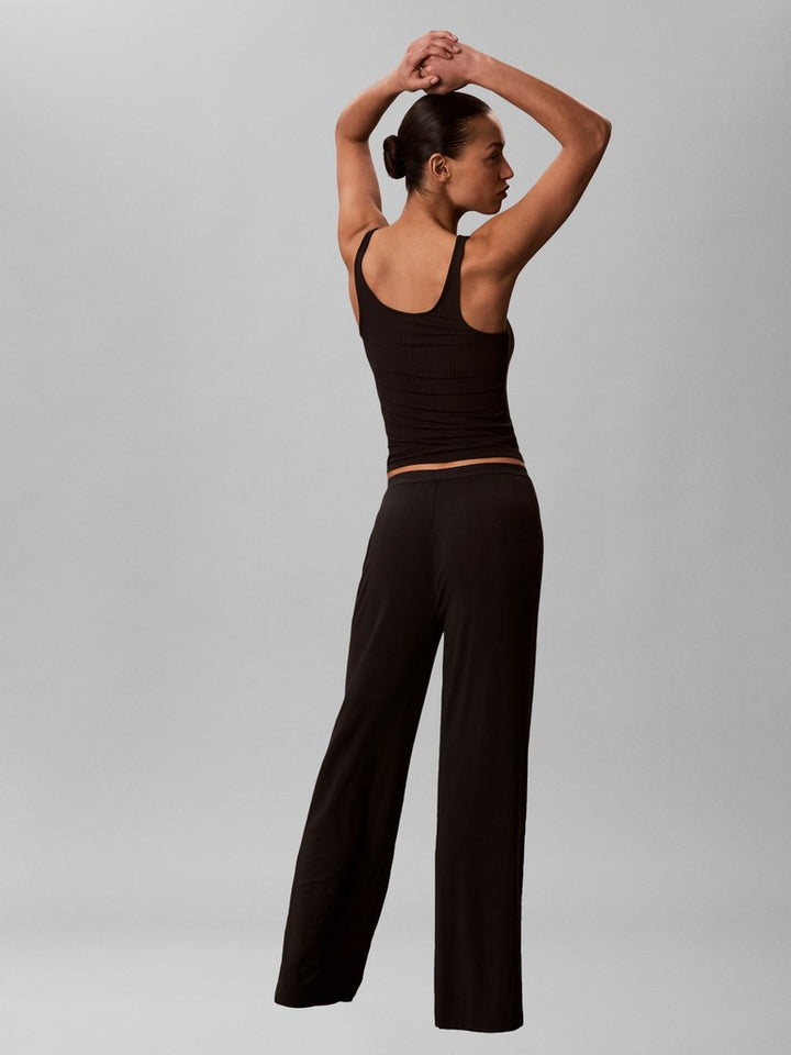 Calvin Klein DROP NEEDLE WIDELEG PANT