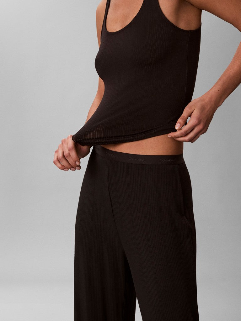 Calvin Klein DROP NEEDLE WIDELEG PANT