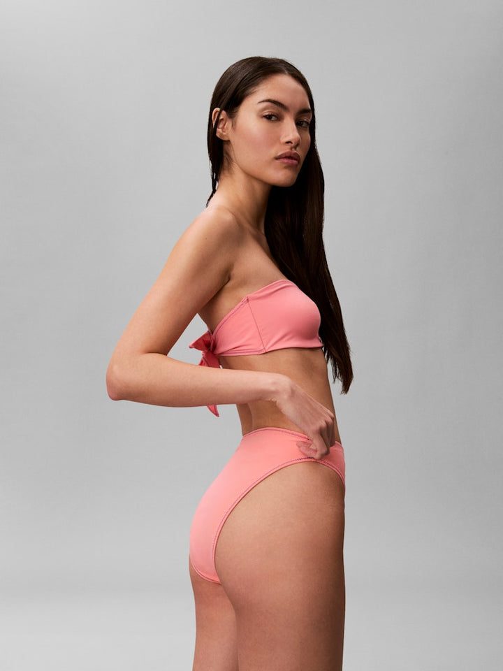 Calvin Klein bikinitrosa HIGH LEG - pink