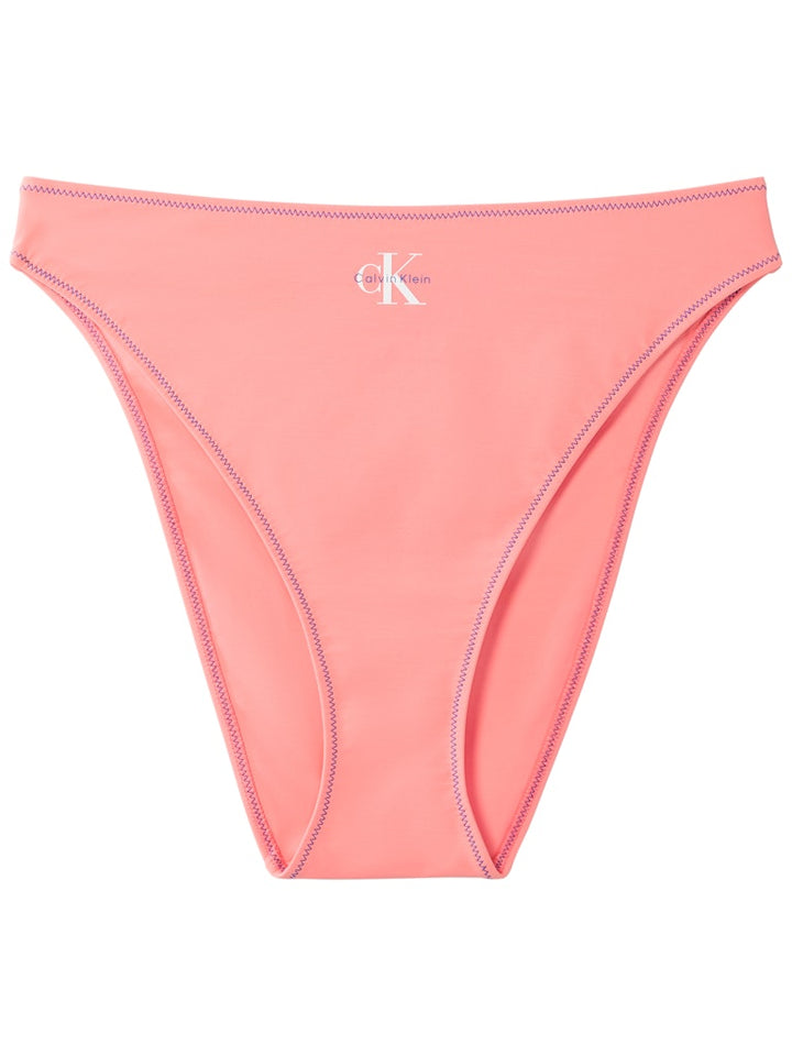 Calvin Klein bikinitrosa HIGH LEG - pink